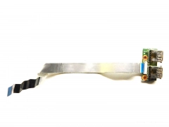 Миниатюра товара Плата USB с шлейфом DAUT3ATB6C0 REV:C, 36UT3UB0020 S9DAE105C S9ABE0GWL HP dv7-3050er dv6-2019er и др. dv7-2000 dv7-3000 dv