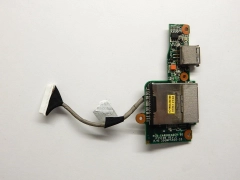Миниатюра товара Доп плата USB, картридера P55IMX REV:C 35GMP5500-C0 с шлейфом 29GP55088-10 Fujitsu Siemens Amilo Xi 2428