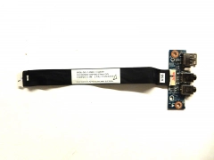 Миниатюра товара Плата AUDIO и USB с шлейфом LS7322P Rev: 1A, PBL50/60 USB CABLE DC02001AP00 REV: 0A Asus X53U K53U K53T K53Z X53B