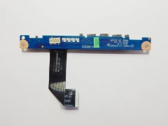 Миниатюра товара Плата LED индикации и включения WiFi на шлейфе PIWG2 LS-6754P Rev: 1.0 NBX0000SP00 Rev: 2.0 для Lenovo G570