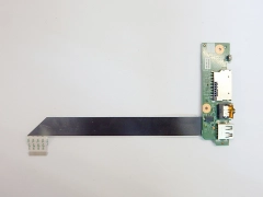 Миниатюра товара Доп плата AUDIO, USB, картридера 455.00W02.0001 с шлейфом LF15V IO BOARD 450.00W01.0001 REV: A01 для Lenovo Edge 15 80K9