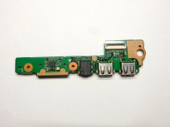 Миниатюра товара Доп плата AUDIO, USB, картридера X402CA_IO REV: 1.1 Asus X502C X502CA X402CA