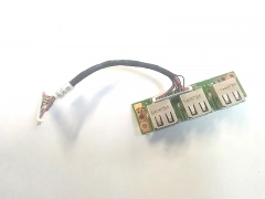 Миниатюра товара Доп плата USB COLUMBIA USB BOARD 06583-1 48.4T302.011 с шлейфом 50.4T324.001 Acer Extensa 5220 5210 5610 5620 TravelMate 5