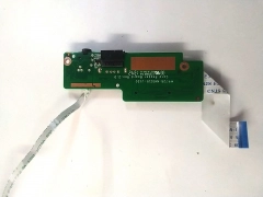 Миниатюра товара Доп плата AUDIO, USB, картридера 72R-NH5CU1-J120 Rev: 2.0 с шлейфами 44R-300106-1001 44R-08010H-1001 IRU DA5KB12, DNS 0801