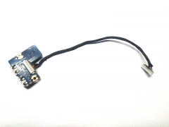 Миниатюра товара Доп плата кнопки включения, USB BA92-09761A с шлейфом Samsung NP550P5C