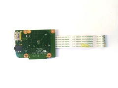 Миниатюра товара Доп плата USB, AUDIO DA0BM5TH8E0 REV:E с шлейфом для Lenovo M5400