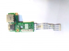 Миниатюра товара Доп плата USB и сетевого разъема 55.4M504.001G шлейфом 50.4IH10.001 для Lenovo Z575