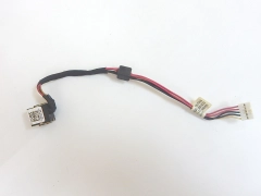 Миниатюра товара Разъем питания на шлейфе VAW00/VAW01/VAW02 DC_IN CABLE DC30100M900 CN-0YF81X-GT074 Dell Inspiron 3521 3537 5521 3531