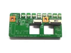 Миниатюра товара Плата кнопок тачпада и LED индикации MS-1738B VER: 1.0 MSI CX720