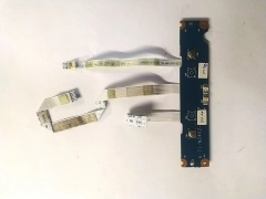 Миниатюра товара Плата кнопок тачпада с шлейфами 6-71-W2402-D01 GP 6-43-C4502-010-2 E5120Q 6-43-E51Q0-010-1 6-43-C5500-010 IRU W255BW