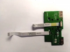 Миниатюра товара Плата кнопок тачпада EFL5-0 LS-2762 Rev:1.0 с шлейфами NBX00000X00 NBX00000W00 Acer TravelMate 2400 2403WXCi