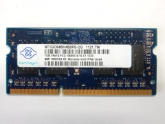 Миниатюра товара Nanya 1GB NT1GC64BH4B0PS-CG 1GB 1Rx16 PC3-10600S-9-10-C1 1333 MM1150816G.X5
