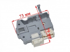 Миниатюра товара Блокировка люка стиральных машин Indesit Ariston 254755, 285597, INT016ID, INT013ID (серая)